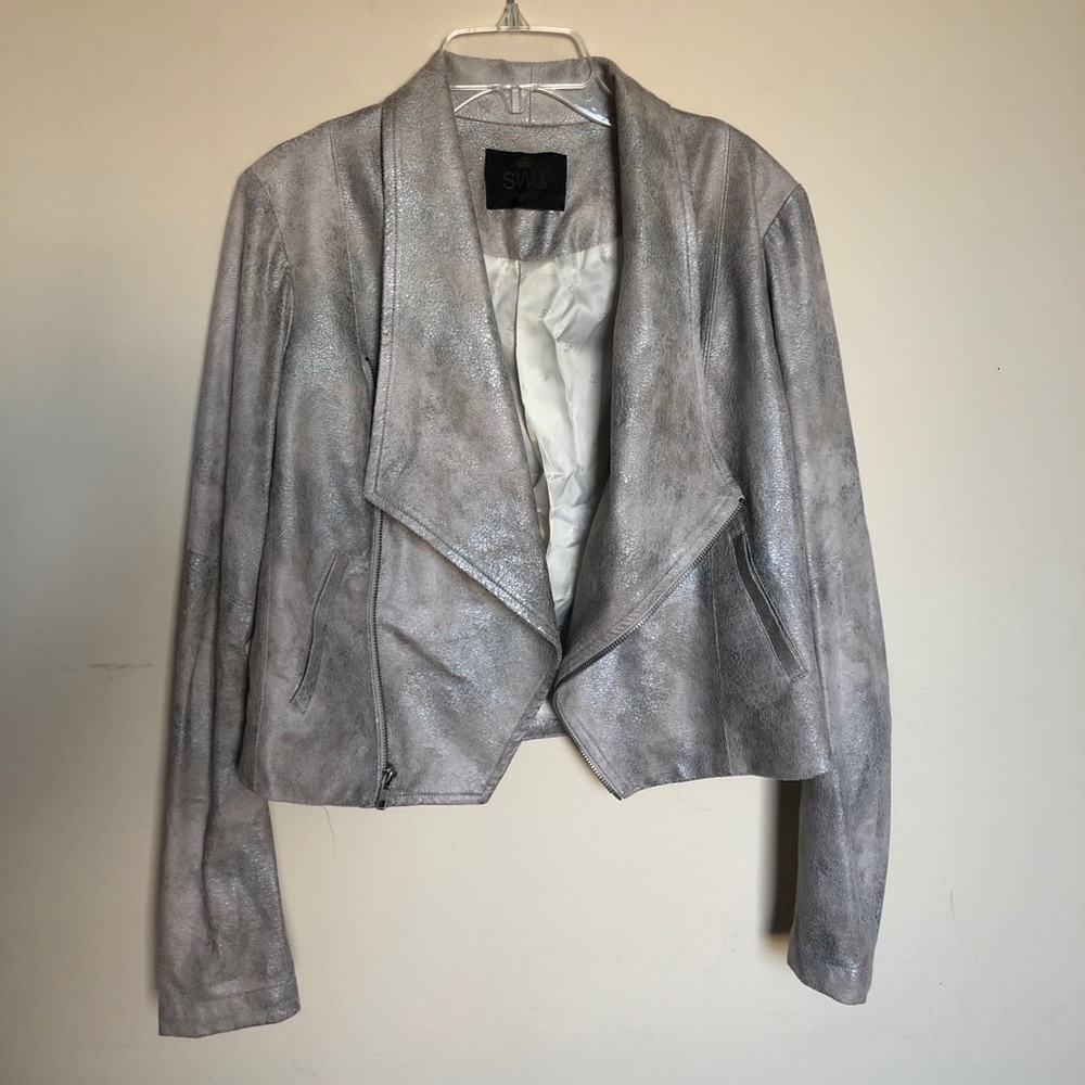 SW3 Bespoke Women’s Silver Jacket